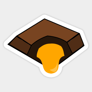 Chocolate Caramel Sticker